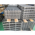 Continuous furnace heat treatment basket